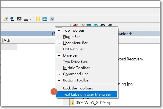 應用程式工作列